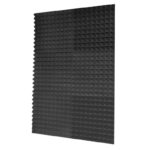 Mata akustyczna PIRAMIDA 50x50 cm panele akustyczne 5 cm opak. 6 szt. - Żółty