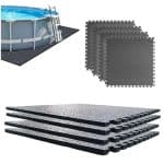 Mata puzzle piankowe duże 100x100cm gr. 3cm - zestaw 4 szt.